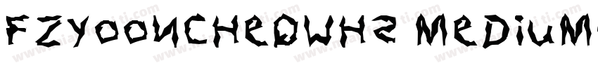FZYooncheQWHS Medium字体转换